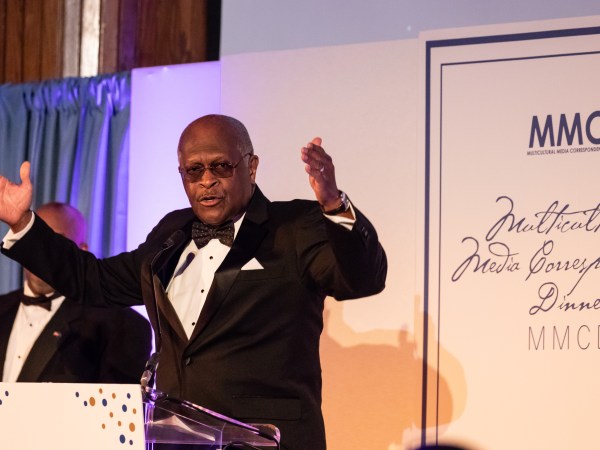 Radio Journalist honoree: Herman Cain, host of The Herman Cain Show, speaks at the Third Annual Multicultural Media Correspondents Dinner at the National Press Club in Washington, D.C. on Thursday, May 24, 2018. (Photo by Cheriss May/NurPhoto)