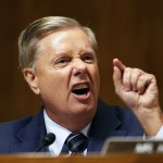 Republican Senator from South Carolina Lindsey Graham speaks at the Senate Judiciary Committee hearing on the nomination of Brett Kavanaugh to be an associate justice of the Supreme Court of the United States, on Capitol Hill in Washington, DC, USA, 27 September 2018. US President Donald J. Trump's nominee to be a US Supreme Court associate justice Brett Kavanaugh is in a tumultuous confirmation process as multiple women have accused Kavanaugh of sexual misconduct.