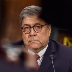 WASHINGTON, DC - MAY 1:Attorney General William Barr testifies before the Senate Judiciary Committee at the Dirksen Building on Wednesday, May 1, 2019, in Washington, DC. (Photo by Jahi Chikwendiu/The Washington Post)