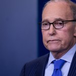 Larry Kudlow, NEC Director and Assistant to U.S. President Donald Trump for Economic Policy, conducts a press briefing on the G7 Summit in the James S. Brady Press Briefing Room of the White House, on Wednesday, June 6, 2018. (Photo by Cheriss May/NurPhoto)
