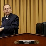 WASHINGTON, DC - MAY 08: House Judiciary Committee Chairman Jerry Nadler (D-NY) leaves after the committee voted to hold Attorney General William Barr in contempt of Congress for not providing an un-redacted copy of special prosecutor Robert Mueller's report in the Rayburn House Office Building on Capitol Hill May 08, 2019 in Washington, DC. Just before Wednesday's hearing President Donald Trump announced that he will invoke executive privilege over all the materials Nadler subpoenaed, including the Mueller report and its underlying evidence. (Photo by Chip Somodevilla/Getty Images)