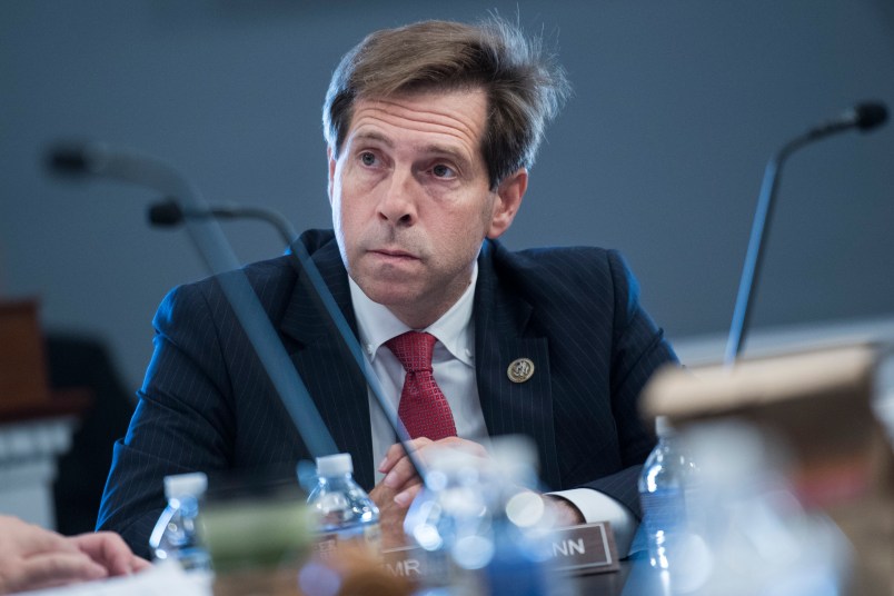 UNITED STATES - JULY 19: Rep. Chuck Fleischmann, R-Tenn., is seen during a House Appropriations Homeland Security Subcommittee markup of the FY2019 Homeland Security Appropriations bill in Rayburn Building on July 19, 2018. (Photo By Tom Williams/CQ Roll Call)
