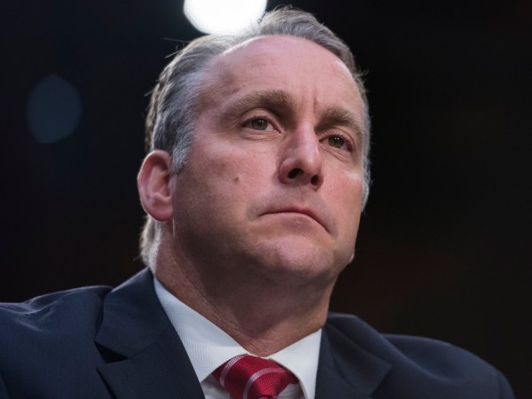 UNITED STATES - JULY 31: Matthew T. Albence, executive associate director for Enforcement and Removal Operations, U.S. Immigration and Customs Enforcement (ICE), testifies during a Senate Judiciary Committee hearing in Hart Building titled "Oversight of Immigration Enforcement and Family Reunification Efforts," on July 31, 2018. (Photo By Tom Williams/CQ Roll Call)