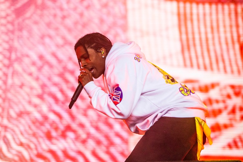 The american rapper A$AP Rocky performing live at Lowlands Festival 2019 on 18 August 2019 in Biddinghuizen, Netherlands. (Photo by Roberto Finizio/NurPhoto)