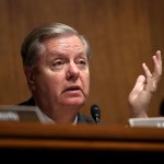 WASHINGTON, DC - JUNE 19:  Sen. Lindsey Graham questions U.S. Citizenship and Immigration Services Director L. Francis Cissna during a Senate Judiciary Committee hearing June 19, 2018 in Washington, DC. The committee heard testimony on recent immigration issues relating to border security and the EB-5 Investor Visa Program.  (Photo by Win McNamee/Getty Images)