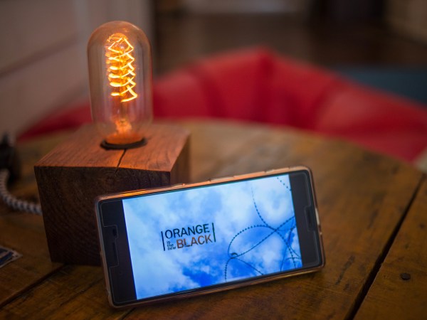 BANGKOK, THAILAND - 2018/07/06: The logo 'Orange is the new Black' from the Netflix TV serie seen displayed on a Sony smartphone. (Photo by Guillaume Payen/SOPA Images/LightRocket via Getty Images)