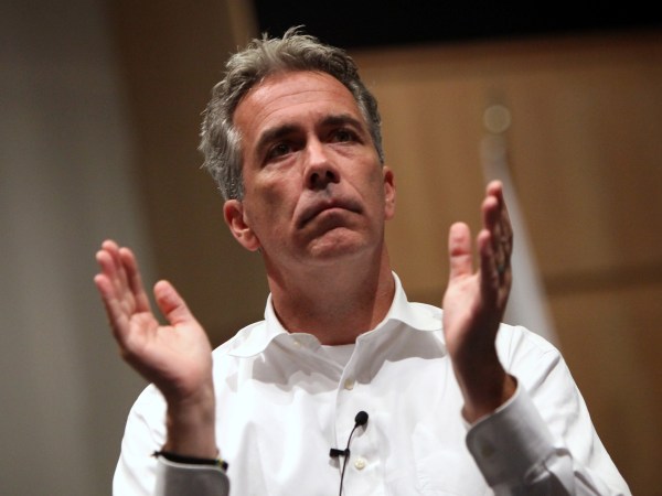 U.S. Rep. Joe Walsh speaks to constituents during a town hall at Harper College in the Wojcik Conference Center in Palatine, Illinois, Monday, August 8,  2011. The new congressman's emergence as a national advocate of fiscal responsibility has capped a remarkable and unlikely journey for a North Barrington, Illinois, native who has struggled with financial problems and legal disputes and has dramatically shifted some political positions along the way. (Heather Charles/Chicago Tribune/MCT)