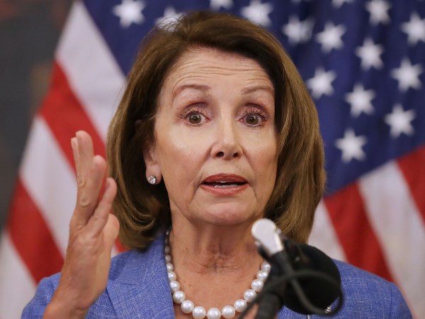 House Minority Leader Nancy Pelosi (D-CA) and fellow Democratic members of the House hold a news conference to call on Republicans to fund programs to combat the spread of the Zika virus at the U.S. Capitol September 7, 2016 in Washington, DC. Congress returned yesterday from a seven-week break during which time the Florida Department of Health confirmed the first local cases of Zika on July 29.