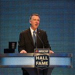 during the NASCAR Hall of Fame Induction Ceremony at Charlotte Convention Center on January 19, 2018 in Charlotte, North Carolina.