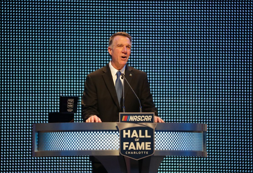 during the NASCAR Hall of Fame Induction Ceremony at Charlotte Convention Center on January 19, 2018 in Charlotte, North Carolina.