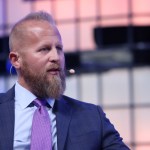 (FILE) - Brad Parscale, Digital Director, Donald J. Trump Presidential Campaign, speaks on the third day of the 7th Web Summit in Lisbon, Portugal, 08 November 2017. Media reports on 27 February 2018 state that US President Donald J. Trump has chosen Brad Parscale to run his campaign to win the 2020 re-election bid. ( Photo by Pedro Fiúza/NurPhoto)