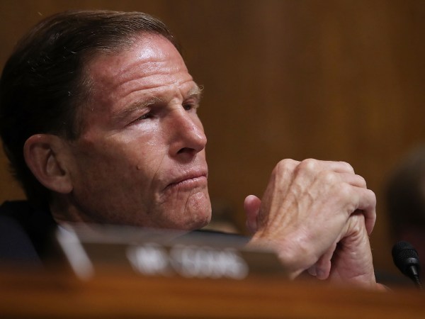 Christine Blasey Ford testifies before the Senate Judiciary Committee in the Dirksen Senate Office Building on Capitol Hill September 27, 2018 in Washington, DC. A professor at Palo Alto University and a research psychologist at the Stanford University School of Medicine, Ford has accused Supreme Court nominee Judge Brett Kavanaugh of sexually assaulting her during a party in 1982 when they were high school students in suburban Maryland.