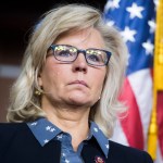 UNITED STATES - JUNE 4: Rep. Liz Cheney, R-Wyo., chair of the House Republican Conference, conducts a news conference after a meeting off the onference in the Capitol Visitor Center on Tuesday, June 4, 2019. (Photo By Tom Williams/CQ Roll Call)