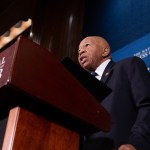 Rep. Elijah Cummings, D-Md., chairman of the House Committee on Oversight and Government Reform, speaks at a National Press Club Headliners luncheon in Washington, D.C., on Wednesday, August 7, 2019.  (Photo by Cheriss May/NurPhoto)