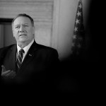 ROME, ITALY - OCTOBER 02: American Secretary of State Mike Pompeo attends the Meeting with the Foreign Minister  Luigi Di Maio with the American Secretary of State Mike Pompeo, on October 2, 2019 in Rome, Italy. (Photo by Simona Granati - Corbis/Getty Images,) *** Local Caption *** Michael Richard Pompeo