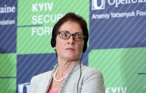 Ambassador Extraordinary and Plenipotentiary of the United States of America to Ukraine Marie Yovanovitch partakes in the Kyiv Security Forum Discussions: What to Expect from the 2018 NATO Summit, Kyiv, capital of Ukraine, July 10, 2018. Ukrinform.