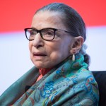 UNITED STATES - AUGUST 31: Supreme Court Justice Ruth Bader Ginsburg participates in a discussion during the Library of Congress National Book Festival at the Walter E. Washington Convention Center on Saturday, August 31, 2019. (Photo By Tom Williams/CQ Roll Call)