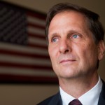 UNITED STATES - OCTOBER 04: Rep. Chris Stewart, R-Utah, is photographed in his Cannon Building office. (Photo By Tom Williams/CQ Roll Call)