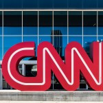 DOWNTOWN, ATLANTA, GEORGIA, UNITED STATES - 2015/11/14: CNN World Headquarters. (Photo by John Greim/LightRocket via Getty Images)