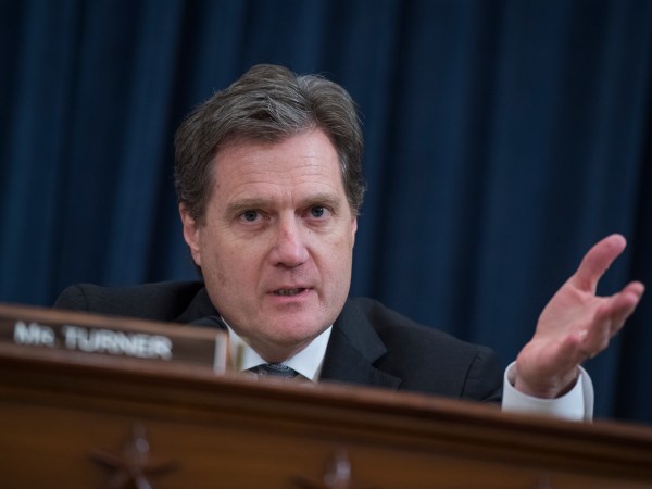 UNITED STATES - MARCH 20: Rep. Michael Turner, R-Ohio, attends a House Intelligence Committee hearing in Longworth Building on Russian interference with the 2016 election featuring testimony by FBI Director James Comey and Director of the National Security Agency Adm. Mike Rogers, March 20, 2017.(Photo By Tom Williams/CQ Roll Call)