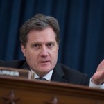 UNITED STATES - MARCH 20: Rep. Michael Turner, R-Ohio, attends a House Intelligence Committee hearing in Longworth Building on Russian interference with the 2016 election featuring testimony by FBI Director James Comey and Director of the National Security Agency Adm. Mike Rogers, March 20, 2017.(Photo By Tom Williams/CQ Roll Call)