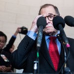 UNITED STATES - DECEMBER 13: Chairman Jerrold Nadler, D-N.Y., prepares to address the media after the House Judiciary Committee passed two articles of impeachment against President Donald J. Trump on Friday, December 13, 2019. (Photo By Tom Williams/CQ Roll Call)