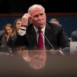 WASHINGTON, DC - MAY 23: Former Director of the U.S. Central Intelligence Agency (CIA) John Brennan testifies before the House Permanent Select Committee on Intelligence on Capitol Hill, May 23, 2017 in Washington, DC. Brennan is discussing the extent of Russia's meddling in the 2016 U.S. presidential election and possible ties to the campaign of President Donald Trump. (Photo by Drew Angerer/Getty Images)