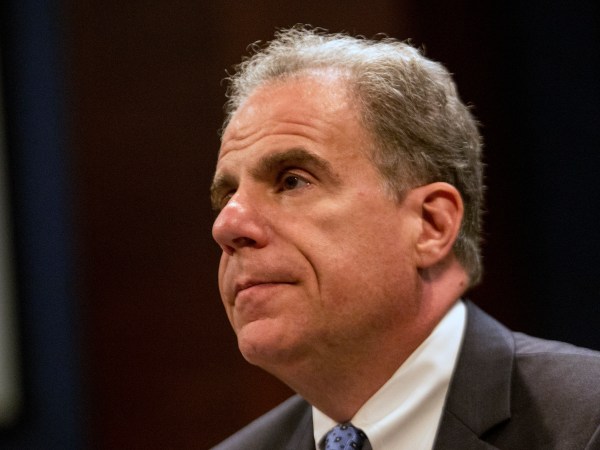 WASHINGTON, DC - JUNE 19: Justice Dept. Inspector General Michael E. Horowitz testifies to the house committee on June 19, 2018 in Washington, DC. The report focuses on the Justice Department's investigation into Hillary Clinton's use of private email's in 2016. (Photo by Alex Wroblewski/Getty Images)