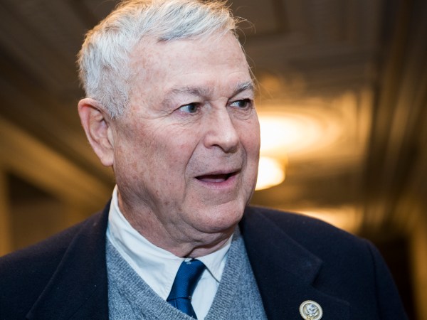 UNITED STATES - NOVEMBER 14: Rep. Dana Rohrabacher, R-Calif., leaves the House Republican leadership election in Longworth Building on November 14, 2018. (Photo By Tom Williams/CQ Roll Call)