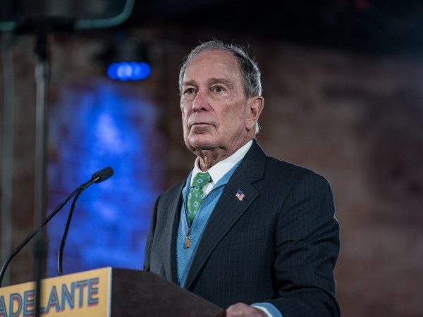 EL PASO, TX - JANUARY 29: Democratic presidential candidate Mike Bloomberg announces his new Latino policy “El Paso Adelante” (the path forward) at a campaign rally on January 29, 2020 in El Paso, Texas. (Photo by Cengiz Yar/Getty Images)