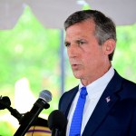 Governor of Delaware John C Carney Jr. speaks at the Delaware Memorial Day Ceremony, in New Castle, DE on May 30, 2019. (Photo by Bastiaan Slabbers/NurPhoto)