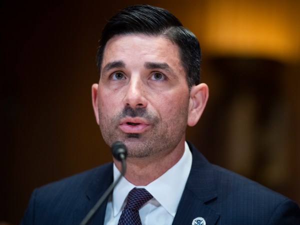 UNITED STATES - FEBRUARY 25: Chad Wolf, acting DHS secretary, testifies during the Senate Appropriations Subcommittee on Homeland Security hearing on the FY2021 budget request for DHS in Dirksen Building on Tuesday, February 25, 2020. (Photo By Tom Williams/CQ Roll Call)
