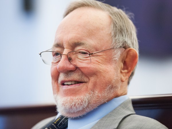 UNITED STATES - JULY 23: Rep. Don Young, R-Alaska, attends an event in Cannon Building on reuniting military service dogs with their handlers, July 23, 2014. (Photo By Tom Williams/CQ Roll Call)