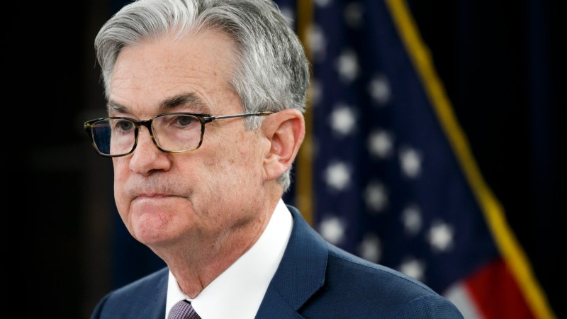 Federal Reserve Chair Jerome Powell pauses during a news conference, Tuesday, March 3, 2020, to discuss an announcement from the Federal Open Market Committee, in Washington. In a surprise move, the Federal Reserve cut its benchmark interest rate by a sizable half-percentage point in an effort to support the economy in the face of the spreading coronavirus. Chairman Jerome Powell noted that the coronavirus “poses evolving risks to economic activity."  (AP Photo/Jacquelyn Martin)