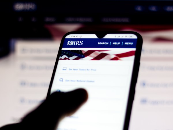 BRAZIL - 2020/02/15: In this photo illustration the Internal Revenue Service (IRS) website seen displayed on a smartphone. (Photo Illustration by Rafael Henrique/SOPA Images/LightRocket via Getty Images)