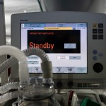 NEW YORK, NY - MARCH 31: A ventilator and other hospital equipment is seen in an emergency field hospital to aid in the COVID-19 pandemic in Central Park  on March 31, 2020 in New York, United States. The Coronavirus (COVID-19) pandemic has spread to many countries across the world, claiming over 40,000 lives and infecting hundreds of thousands more. (Photo by Misha Friedman/Getty Images)