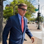 Michael Flynn, President Donald Trump's former national security adviser, leaves the federal court following a status conference with Judge Emmet Sullivan, in Washington, Tuesday, Sept. 10, 2019.  (AP Photo/Manuel Balce Ceneta)