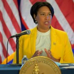 WASHINGTON, DC - MAY 13: DC Mayor Muriel Bowser held a press conference to give an update on how the city is adjusting to the coronavirus pandemic in Washington, DC on May 13, 2020. (Photo by John McDonnell/The Washington Post)