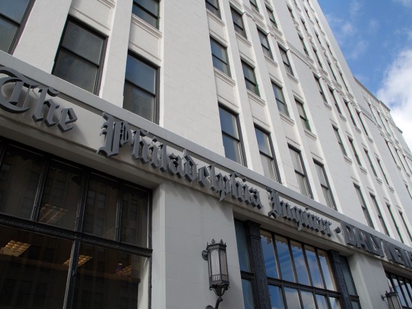 PHILADELPHIA - FEBRUARY 23:  The Philadelphia Inquirer Building is seen February 23, 2009 in Philadelphia, Pennsylvania. Philadelphia Newspapers LLC, owner of The Philadelphia Inquirer, Philadelphia Daily News, and Philly.com, filed for bankruptcy protection Sunday in an attempt to restructure the company's debt, estimated at $390 million. (Photo by William Thomas Cain/Getty Images)