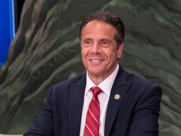 NEW YORK, UNITED STATES - 2020/07/08: New York State Governor Andrew Cuomo makes an announcement and holds media briefing at 3rd Avenue office. Governor announced that final decision on reopening of schools will be made on the first week of August. He reiterated that under the constitution the state is responsible to open/close schools and not federal government. (Photo by Lev Radin/Pacific Press/LightRocket via Getty Images)