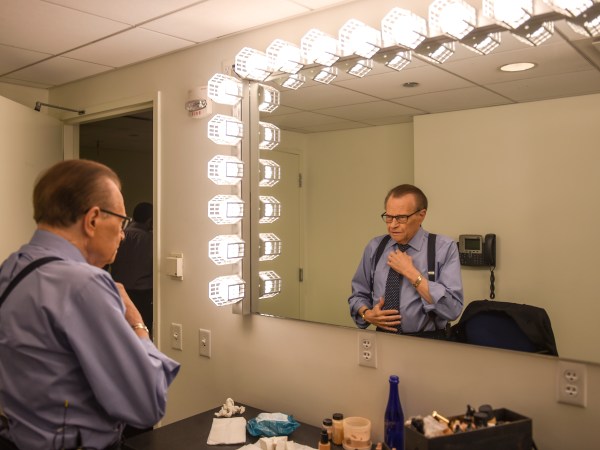 WASHINGTON, DC - MARCH, 18:  Larry King at the Newseum for a special event - A Life in Broadcasting: A Conversation With Larry King on March 18, 2015 in Washington, DC. (Photo by Jonathan Newton / The Washington Post)