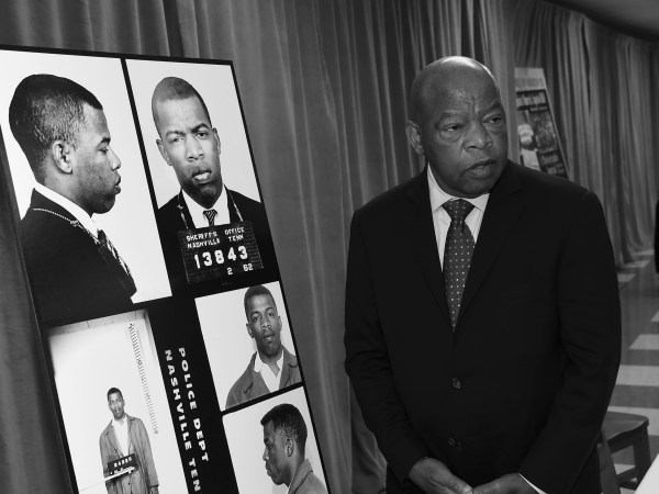 Nashville Public Library Awards Civil Right Icon Congressman John Lewis Literary Award on November 19, 2016 in Nashville, Tennessee.