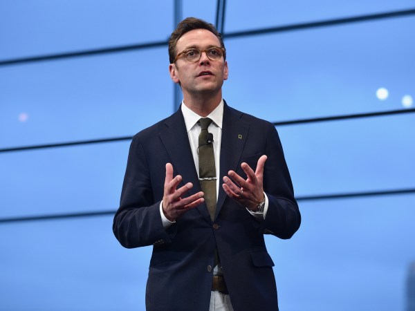 James Murdoch speaks at National Geographic's Further Front Event at Jazz at Lincoln Center on April 19, 2017 in New York City. (Photo by Bryan Bedder/Getty Images for National Geographic)