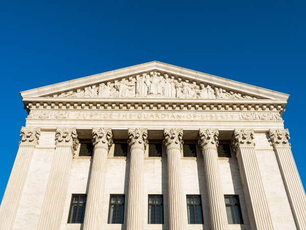 CAPITOL HILL, WASHINGTON DC, DISTRICT OF COLUMBIA, UNITED STATES - 2013/06/01: Supreme Court Building, eastern facade. (Photo by John Greim/LightRocket via Getty Images)