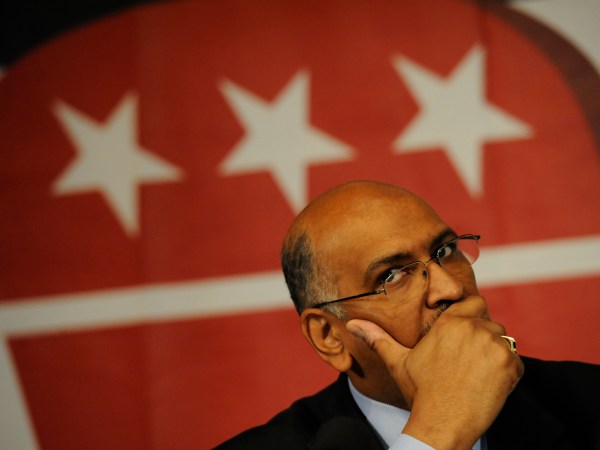 WASHINGTON, DC, JANUARY 3:  as candidates for chairmanship of the Republican National Committee debate at the National Press Club on January 3 in Washington DC (Photo by Matt McClain/The Washington Post)