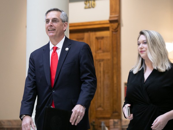 ATLANTA, GA - NOVEMBER 06: Georgia Secretary of State Ben Raffensperger holds a press conference on the status of ballot counting on November 6, 2020 in Atlanta, Georgia. The 2020 presidential race between incumbent U.S. President Donald Trump and Democratic nominee Joe Biden is still too close to call with outstanding ballots in a number of states including Georgia. (Photo by Jessica McGowan/Getty Images)