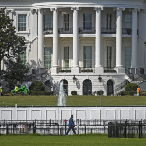 WASHINGTON, DC - September 08: A view of the south lawn of the White House in the wake of the RNC celebration held there, in Washington, DC on September 08. (Photo by Bill O'Leary/The Washington Post)