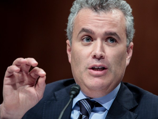 WASHINGTON, DC - APRIL 11:  Jeffrey Zients, acting director and deputy director for management at the Office of Management and Budget, testifies before the Senate Budget Committee on the president's fiscal year 2014 budget proposal on April 11, 2013 in Washington, DC. Zients said that the proposal will replace the indiscriminate cuts of the sequester while still reducing the deficit by $1.8 trillion. (Photo by T.J. Kirkpatrick/Getty Images)