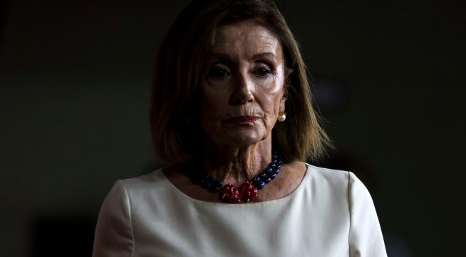WASHINGTON, DC - SEPTEMBER 26: House Speaker Nancy Pelosi (D-CA) speaks during a weekly news conference on Capitol Hill on September 26, 2019 in Washington, DC.  Speaker Pelosi discussed an impeachment inquiry into President Donald Trump.  (Photo by Zach Gibson/Getty Images)
