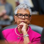 UNITED STATES - SEPTEMBER 29: Rep. Bonnie Watson Coleman, D-N.J., attends a House Oversight and Government Reform Committee hearing in Rayburn Building on whether Planned Parenthood Federation of America, federally funded, September 29, 2015. PPFA President Cecile Richards, testified. (Photo By Tom Williams/CQ Roll Call)